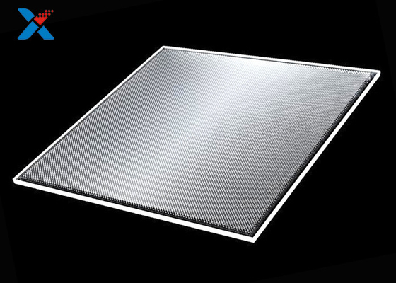 주문 LED 라이트 가장자리 밝혀지는 아크릴 시트는 비산 방향을 안내합니다 online manufacture
