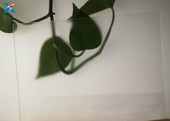 플렉시글라스 큰 얼어붙은 아크릴 시트 두배는 광택이 없는 PMMA 플레이트를 측면을 댔습니다